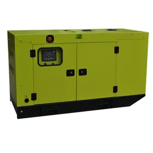 Genset fábrica vender som prova silenciosa open frame dossel tipo industrial energia elétrica diesel generador