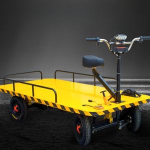 รถเข็นขนส่งสินค้าไฟฟ้าแบบแบน ลดราคาพิเศษ สำหรับโรงงานและงานขนย้ายวัสดุ - Product Image 6