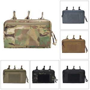 Bolsa Táctica ARTEX Molle, Bolsa Triple para Cargadores con Apertura Superior, Porta Cartuchos Universal Ligero, Bolsa para Accesorios - Product Image 3