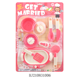 Juego de cocina de plástico <span class=keywords><strong>para</strong></span> <span class=keywords><strong>niñas</strong></span>, juego de comida de imitación, precio barato - Product Image 4