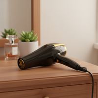 Pengering Rambut Salon Berkualitas Tinggi dengan Motor AC 1400W, Dilengkapi Nozzle Konsentrator untuk Penggunaan Salon, Rumah Tangga & Komersial