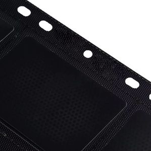   Classeur à anneaux PP noir pour cartes à collectionner, 11 trous, double face, 9 pochettes, avec couverture en PVC, pages de rangement pour cartes à insérer latéralement - Product Image 6