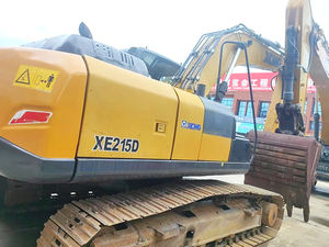 Excavatrice sur chenilles hydraulique d'occasion XCMG Officielle XE215DA de 21 tonnes à vendre - Product Image 3