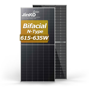 แผงโซลาร์เซลล์แบบ N-type ราคาดีที่สุด 575w 580w 585w Topcon Bifacial Solar 615w 620w 625w 630w Solar JKM625N-78HL4-BDV Solar - Product Image 3