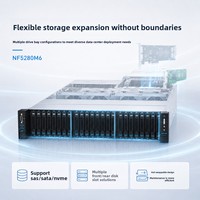 Server Rak 2U Inspur NF5280M6 Bekas, Dual CPU Intel Xeon Platinum Seri 8300 2.4GHz Kondisi Baik, Stok Kustom Cina