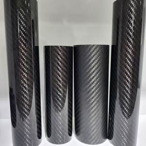 Tubo Redondo de Fibra de Carbono de Precisión con Control de Tamaño de Alta Precisión y Equipo Automatizado - Product Image 1