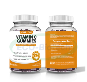 Ausreson Gommes à la vitamine C Collagène Supplément immunitaire Peau Orange Gommes à la vitamine C - Product Image 1