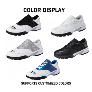 Chaussures de golf unisexes de haute qualité en gros, respirantes, semelle en caoutchouc, amortissantes, chaussures de sport de plein air, soutien - Product Image 2