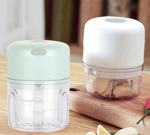 Máquina <span class=keywords><strong>de</strong></span> preparación <span class=keywords><strong>de</strong></span> alimentos, batidora <span class=keywords><strong>de</strong></span> ajo eléctrica, licuadora pequeña y mini PARA EL hogarCocina portátil - Product Image 5