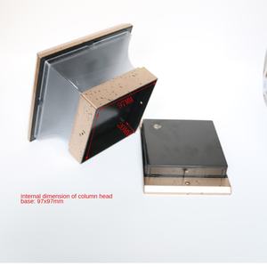 Lámpara solar LED para postes, ideal para cubrir pilares de madera en terrazas, cubiertas, jardines y patios. - Product Image 6