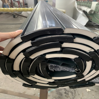 Persiana Enrollable de Seguridad Motorizada Inteligente de Aleación de Aluminio Personalizada para Exteriores, para Almacenes y Instalaciones Climatizadas, Fácil de Limpiar