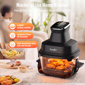 Sonifer SF-1049 Friteuse à <span class=keywords><strong>air</strong></span> multifonctionnelle antiadhésive à chauffage rapide avec arrêt automatique pour les fêtes en famille - Product Image 3