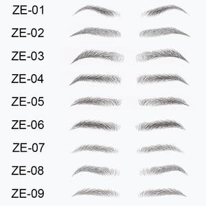 VV-81r, Pegatinas de <span class=keywords><strong>Tatuaje</strong></span> de <span class=keywords><strong>Cejas</strong></span> Temporales de Larga Duración, <span class=keywords><strong>Cejas</strong></span> Postizas Naturales en Oferta - Product Image 5