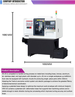 Machine CNC rentable à prix d'usine-Vitesse, précision et durabilité dans une machine KX-25 tour CNC intelligent