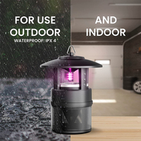 Lampe anti-moustiques électrique LED Dayoung professionnelle, piège à insectes écologique en ABS étanche pour intérieur/extérieur