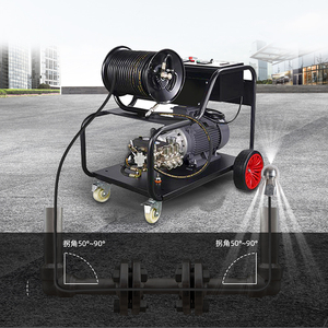 Máquina de Dragado de Tuberías de Alto Flujo 65L/Min, Diámetro de Tubería de 600mm, 200 bar, Limpieza de Alcantarillado, Alto Flujo 65L/M - Product Image 4