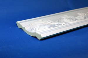 Décoration intérieure moderne Moulure de meubles décoratifs en mousse <span class=keywords><strong>Corniche</strong></span> en polyuréthane PU Finition peinte Utilisation en intérieur <span class=keywords><strong>Bois</strong></span> Plastique - Product Image 3
