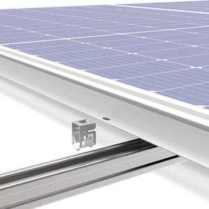 <span class=keywords><strong>Panel</strong></span> <span class=keywords><strong>solar</strong></span> fotovoltaico a presión de energía, Instalación rápida, <span class=keywords><strong>Panel</strong></span> <span class=keywords><strong>solar</strong></span> enmarcado, Clip de conexión a tierra, paneles solares antirrobo, Clip de sujeción - Product Image 1