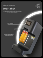 Scelleuse de boîtes électrique automatique compacte avec écran LCD, scellage rapide par induction en 1 seconde, légère (8 kg) pour les boîtes de jus, de café et de desserts