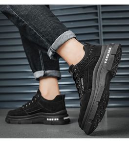 Zapatos Casuales de Alta Calidad para Hombre, Cómodos, de Corte Bajo, Fáciles de Combinar, Resistentes al Desgaste, con Suela Dura, Estilo Deportivo para Caminar - Product Image 2
