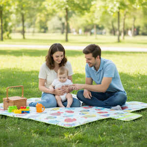 Custom Logo Extra Large Foldable Picnic <b>Blanket</b> Waterproof Outdoor <b>Camping</b> Beach Mat Hiking Wholesale - Product Image 6