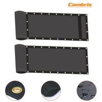 Bâche en PVC Ripstop robuste enduite de couteau, thermosoudée, ignifuge 18oz, pour accessoires de carrosserie de camion, personnalisable EN13501