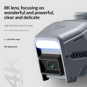 Hélicoptère RC en plastique 4DRC Black Bee L1, photographie aérienne HD 8K, utilisation en intérieur, fonction Suivez-moi, télécommande, mini hélicoptère 4 canaux pour enfants - Product Image 3