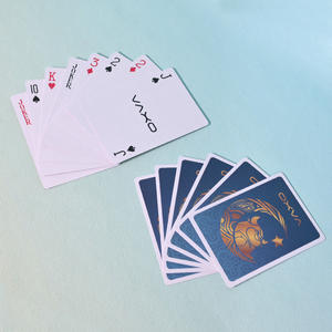 ไพ่โป๊กเกอร์สำหรับการโฆษณาทำจากพลาสติกเคลือบเงามันวาวปรับแต่งได้สำหรับผู้ใหญ่ห้องนอน100เงินดอลลาร์ DS - Product Image 3