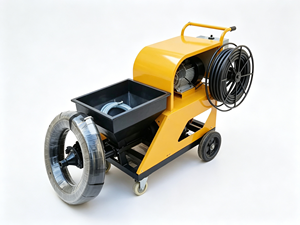 Efficient Mortar Plastering Pump With Self Priming Capability - Product Image 3