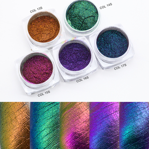 하이 퀄리티 듀오 크롬 느슨한 카멜레온 안료 메이크업 수채화 네일 코팅 - Product Image 5