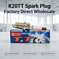 Venta Directa de Fábrica Yipei, Bujías de Aleación de Níquel OEM de Alta Calidad K20TT K16TT para Toyota Hilux Prado, Bujía para Automóvil