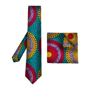 Cravatta con stampa africana - Product Image 6
