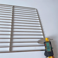 Grilles de cuisson en acier inoxydable 304 robustes en forme de V pour barbecue, résistantes à la rouille, pour charbon de bois, pour grillades en extérieur
