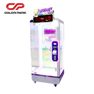 colorful park electronic games arcade machine cut toys time game coin operated games machine claw machine