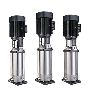 ปั๊มหอยโข่งแบบหลายใบพัดแนวตั้งสแตนเลส รุ่น CDLF10-22 CDMF10-22 CRN10-22 กำลัง 11 กิโลวัตต์ 22 ระดับ OEM - Product Image 2
