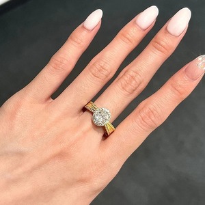 Nuevo Anillo de Alta Gama con Circonita <span class=keywords><strong>Esmeralda</strong></span> Chapado en Oro, en Forma de Huevo de <span class=keywords><strong>Paloma</strong></span>, para Fiestas de Mujeres - Product Image 6