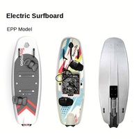 Planche de surf électrique haute puissance 15KW 76V 59Ah IP67 étanche avec moteur, vitesse de 30-55 km/h pour les sports nautiques en mer