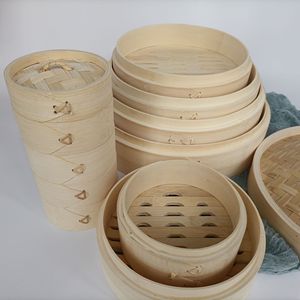 Factory wholesale bamboo <b>steamers</b>, round bamboo <b>steamers</b>, <b>steamer</b> racks, bamboo <b>steamers</b>, steamed buns, steamed dumplings, for - Product Image 1