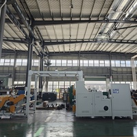 Machine multifonctionnelle de fabrication de revêtements adhésifs thermofusibles pour étiquettes auto-adhésives, papier coucheuse et plastifieuse d'autocollants
