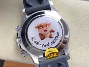 Reloj Mecánico de Moissanita de la Mejor Calidad, 40 mm, Fábrica RX, Acero 904L, Movimiento 4130, 116589, Ojo de Tigre, Diamantes en Forma de T - Product Image 5