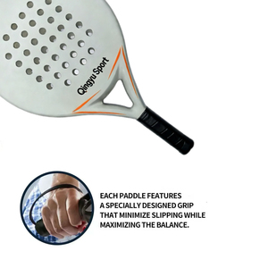 <span class=keywords><strong>Raquette</strong></span> de <span class=keywords><strong>padel</strong></span> QINGYU SPORT en fibre de carbone avec logo personnalisé, noyau en mousse EVA, pour sports de plein air, en stock - Product Image 6