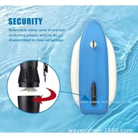 Vente directe usine – Bateau à réaction électrique gonflable 700W, propulseur 180-200kg, pour piscine, flottation aquatique, sports nautiques en extérieur