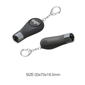 ผลิตภัณฑ์พวงกุญแจป้องกันตัว140เดซิเบลสัญญาณเตือนความปลอดภัยสำหรับผู้หญิง - Product Image 2