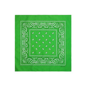 Bandana cuadrada de alta calidad Bandana de pelo de estilo Vintage con patrón de animales Logotipo personalizado Bufanda impresa Hecho de poliéster - Product Image 6