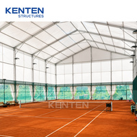 Tente de protection extérieure KENTEN pour sports, abri de terrain de pickleball, chapiteau, couverture de terrain de tennis, bâche pour terrain de padel et de tennis