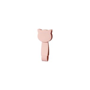Magnetic Hat <b>Clip</b> For Bag Khaki Pink Single <b>Hook</b> Silicone With Strong Attraction Outdoor Use Multifunctional Design - Product Image 2