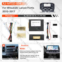 Écran Android 12,3 pouces avec DSP, GPS, AHD, Carplay sans fil, cadre de montage pour autoradio, compatible Mitsubishi Lancer 2010-2017