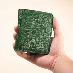 Portefeuilles pour femmes en cuir véritable souple avec protection RFID, porte-cartes, portefeuille minimaliste avec porte-monnaie - Product Image 5