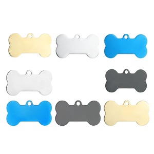 Wholesale High Quality Custom Logo 30*18mm Silver Stainless Steel Rectangle Lightweight Fashion Style ID Pendant <b>Key</b> <b>Chains</b> - Product Image 3