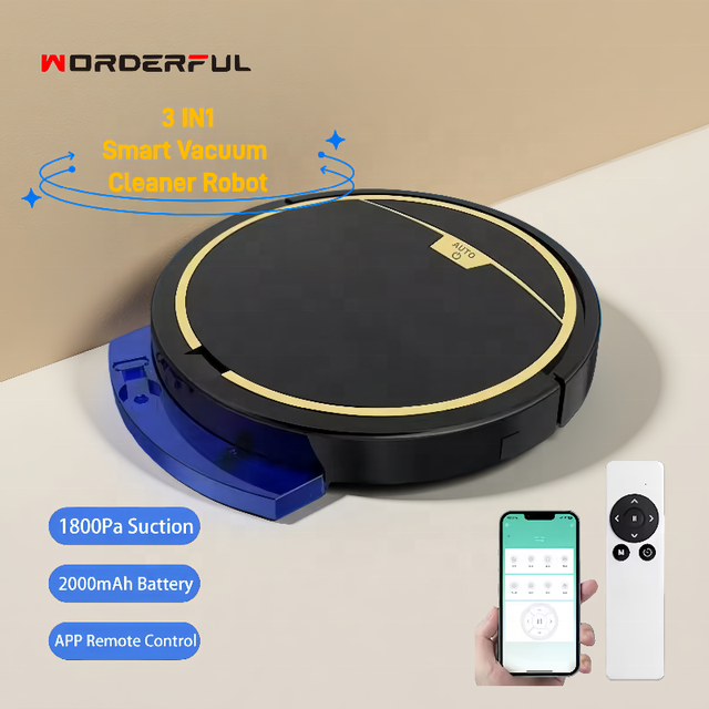 OEM/ODM Automatic Home Intelligent Aspiradora Wet and Dry Robot Vacuums Sweeping and Mopping Robotic Vacuum Cleaner